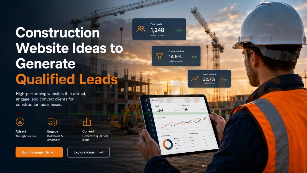 Construction website ideas for qualified leads