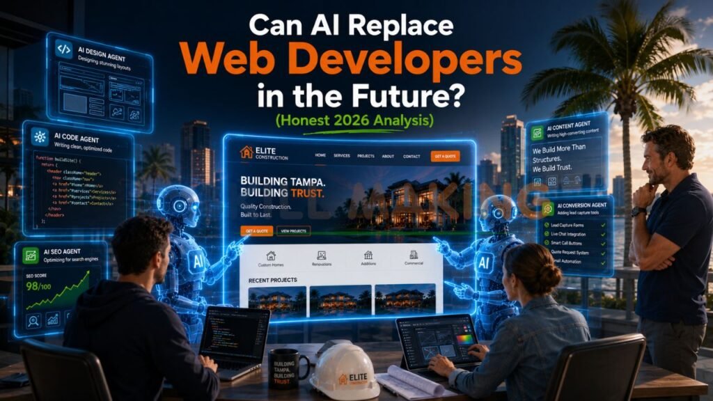 AI agents and human developers collaborating on modern web development