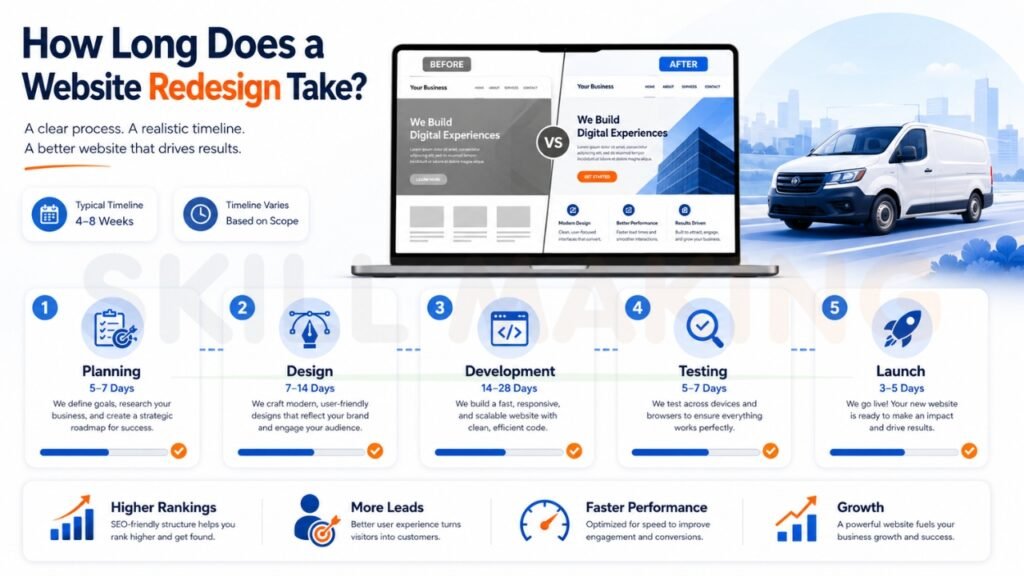 How Long Do Website Redesigns Take