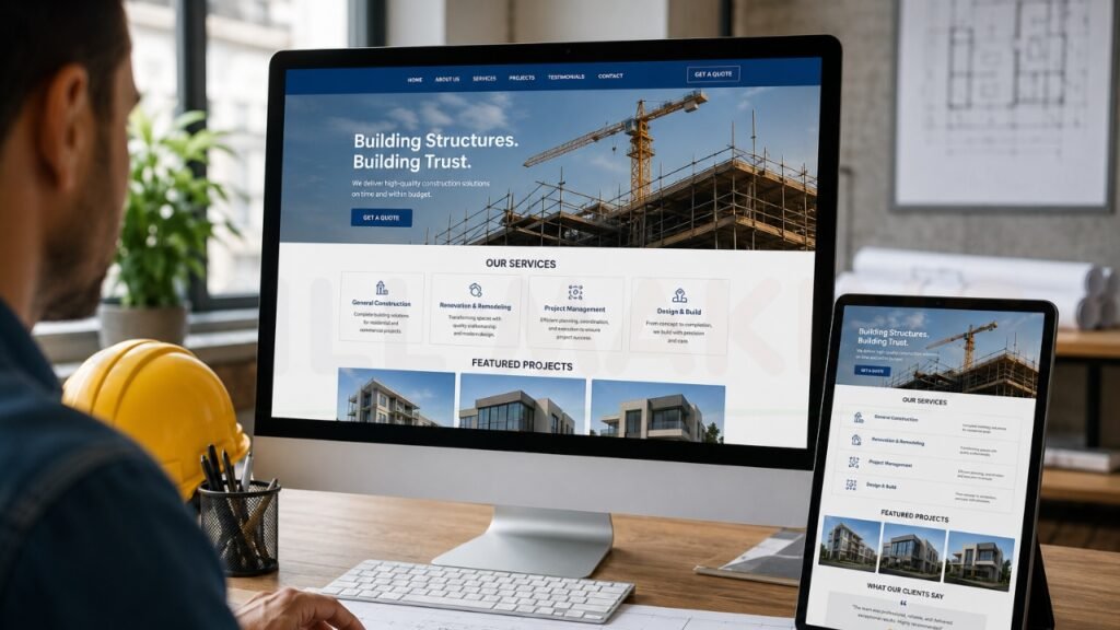 How to Build a Website for a Construction Company