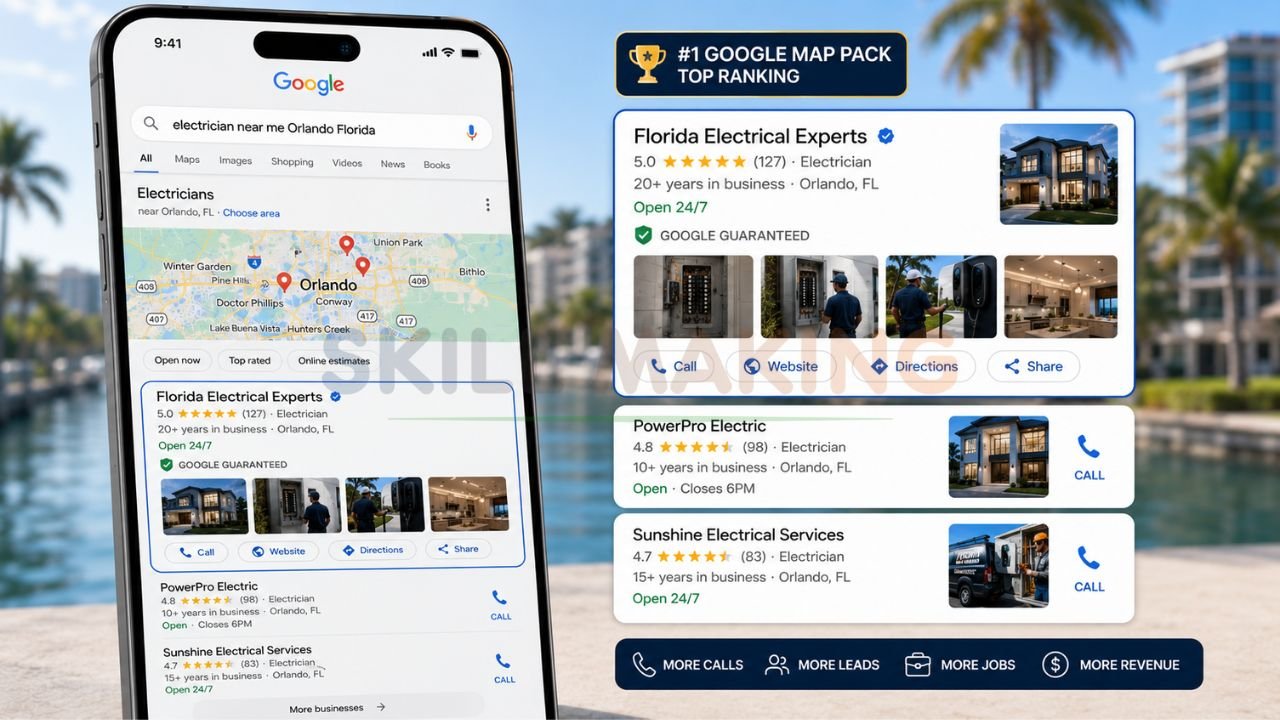 Google Business Profile and Local SEO for Florida Electricians