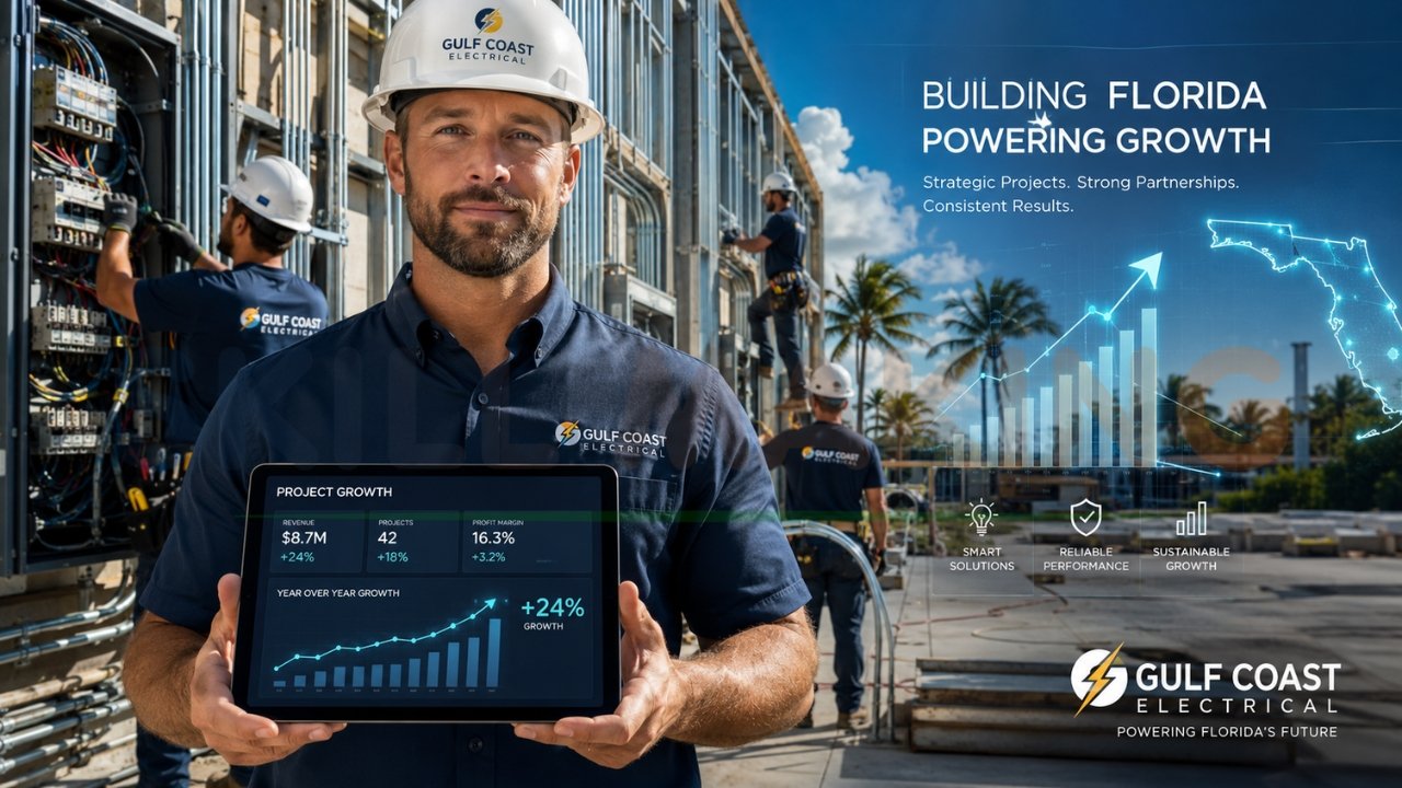Electrical construction business growth in Florida