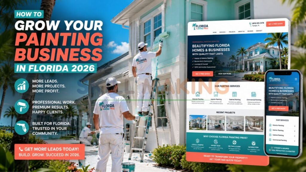 High-Converting Painting Contractor Website Florida