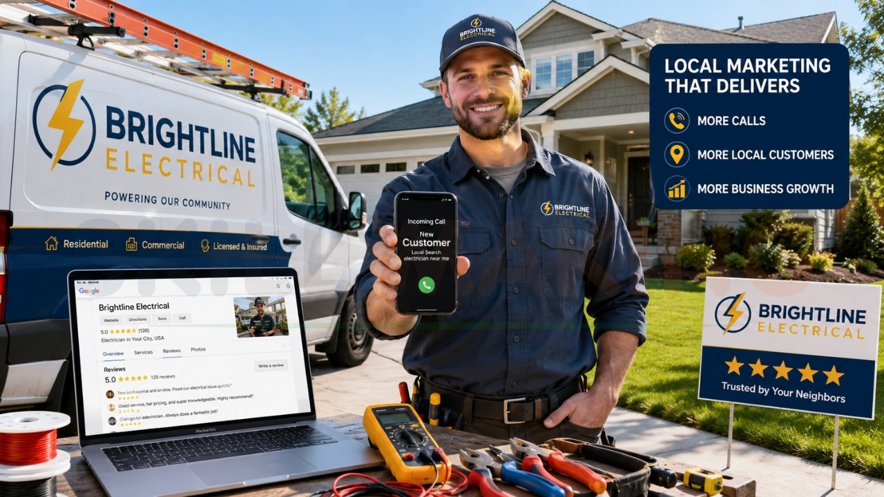 Local marketing for electrical business growth
