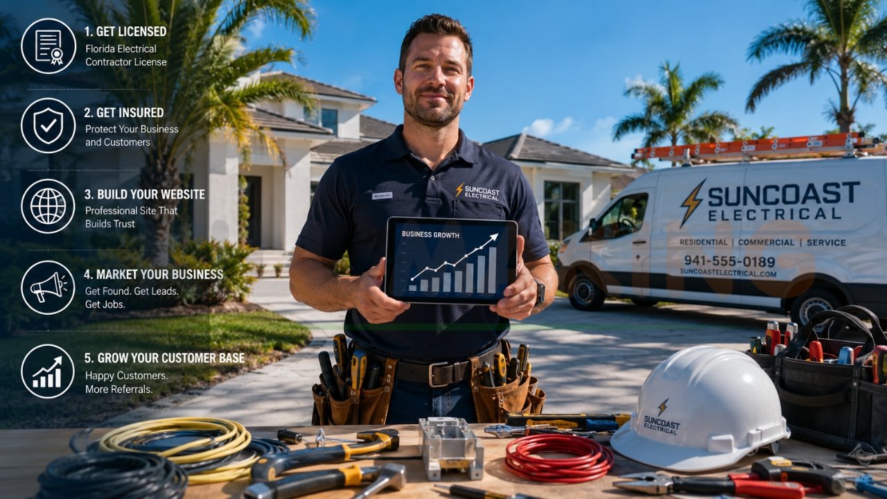 How to start an electrical business in Florida
