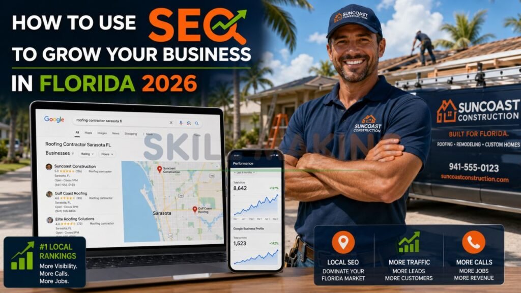 Florida contractor using local SEO strategies to grow business and get more leads