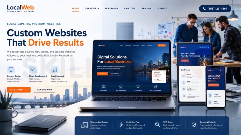 Local Custom Website Design and Development