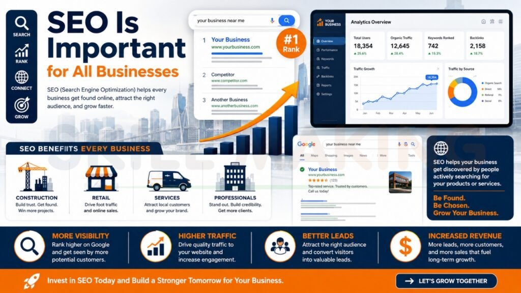 SEO Is Important for All Businesses