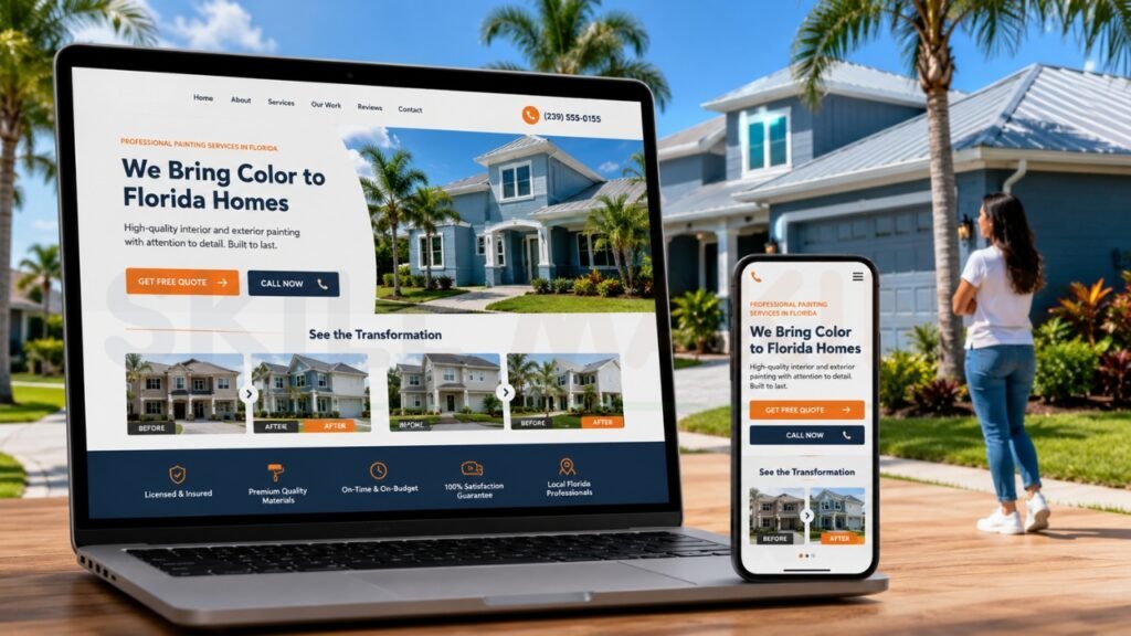 Website Design For Painting Company