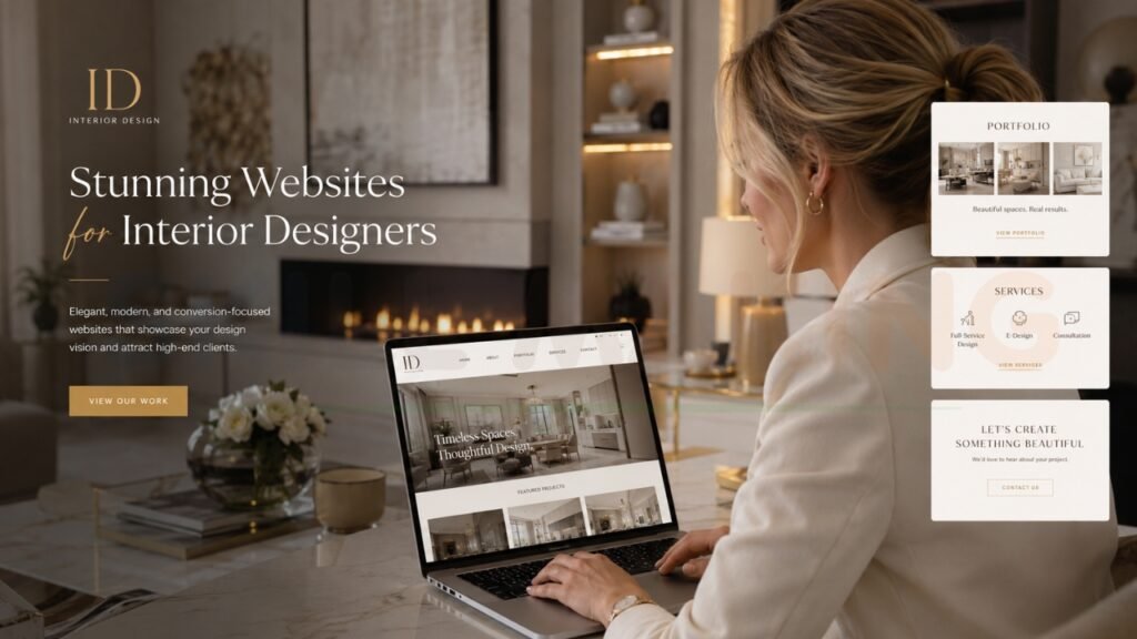 Website Design Service for Interior Designers