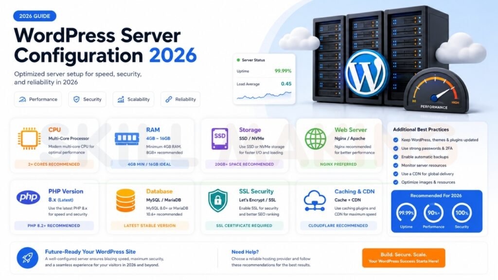 What Is Server Configuration Needed For Wordpress